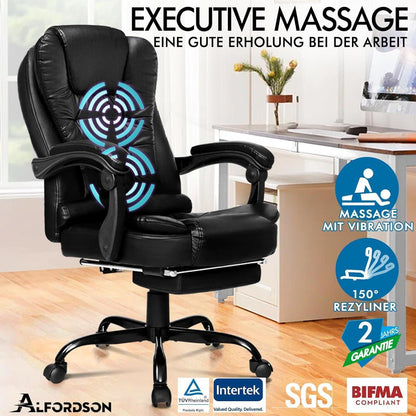 Ergonomischer Bürostuhl mit Massage und