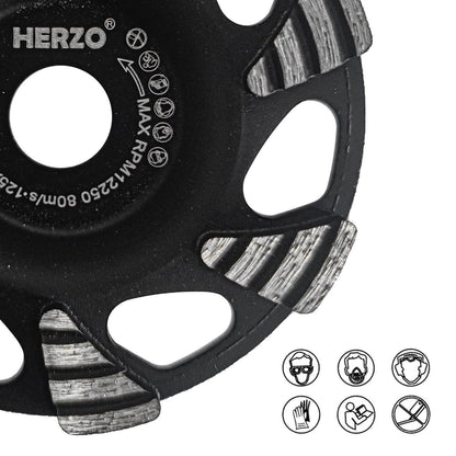 Diamant-Schleiftopf 125mm für Beton & Stein