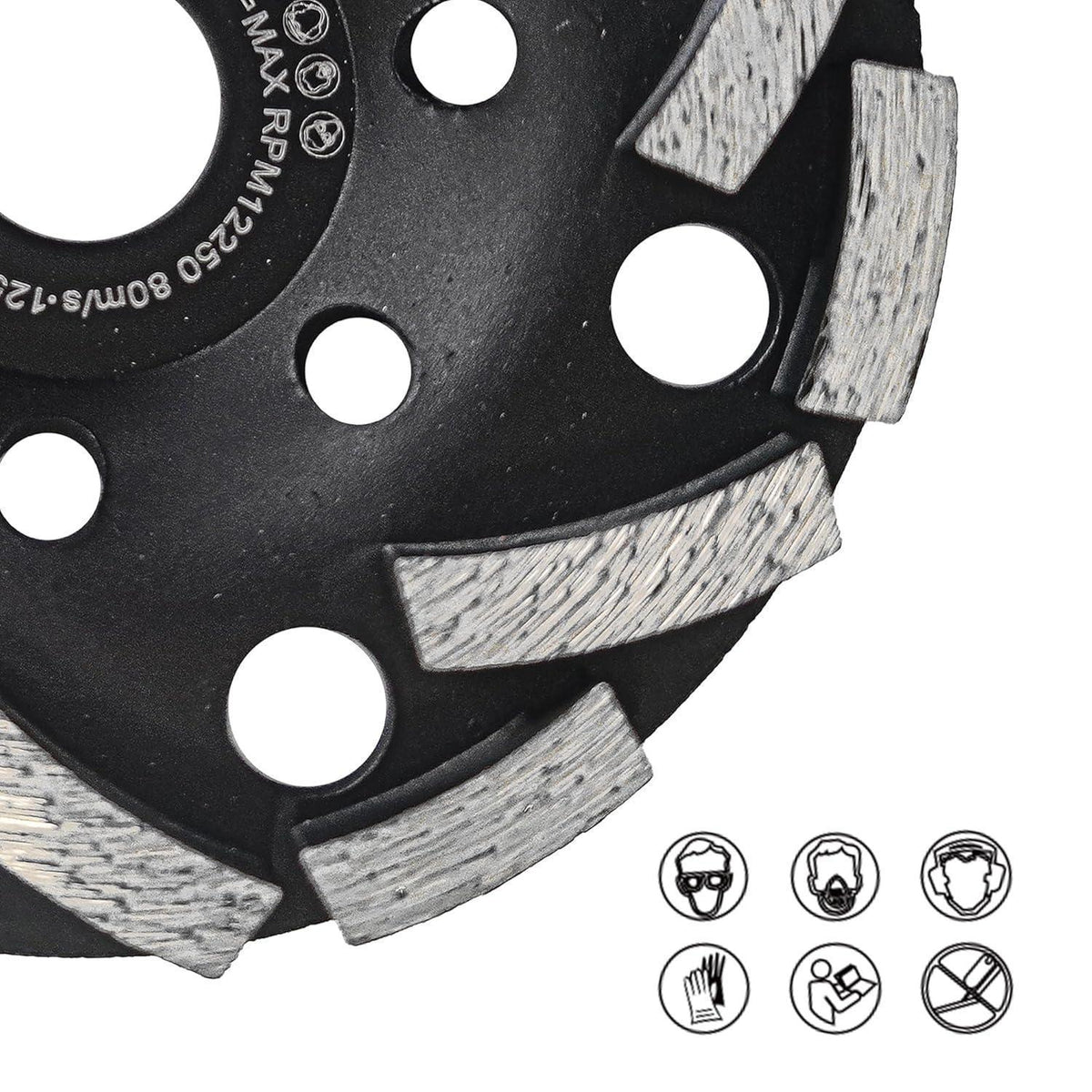Diamant Schleiftopf 125mm für Beton & Stein