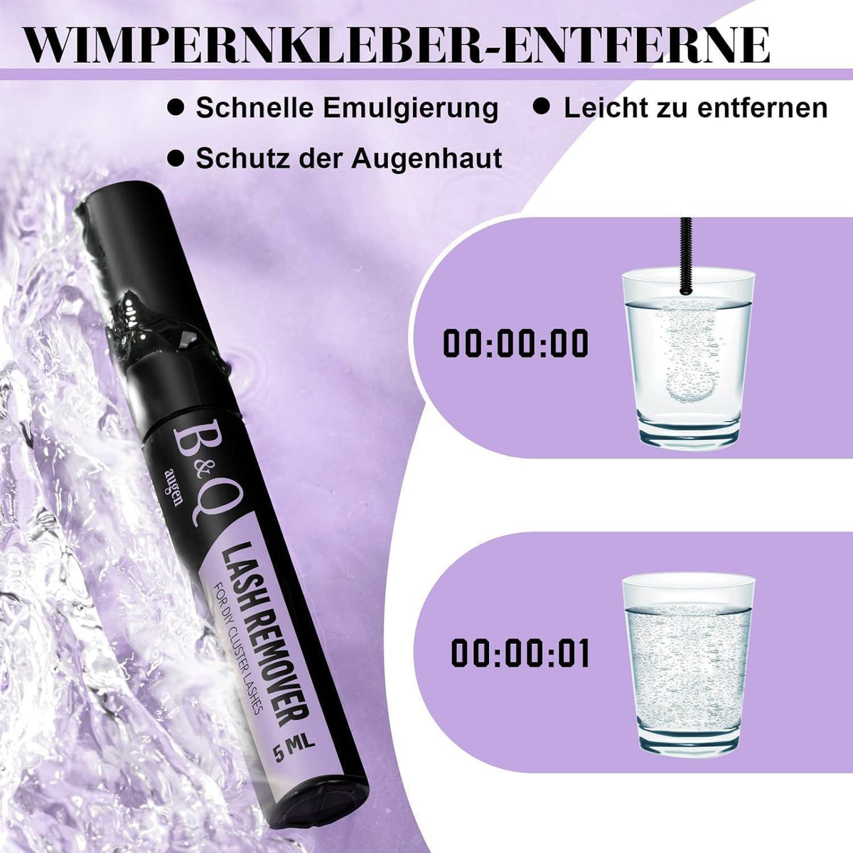 Wimpern-Set 280pcs Cluster Wispy D-Curl für Volumen-Look