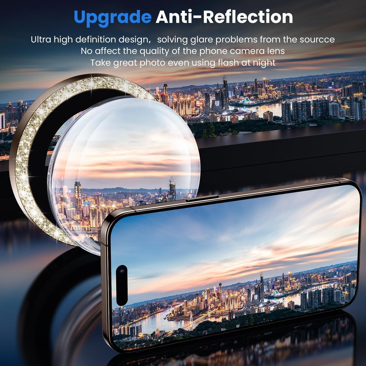 Kameraschutz für iPhone 16 Pro/Pro Max – Kratzfest & Blasenfrei