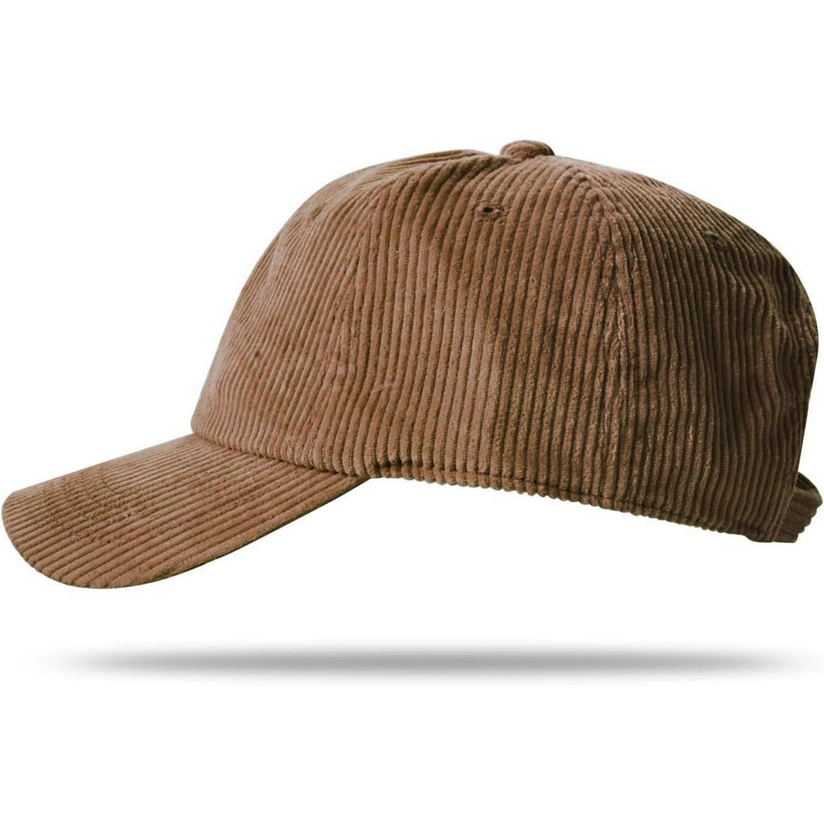 Cord Baseball Cap Damen Winter Verstellbar Braun