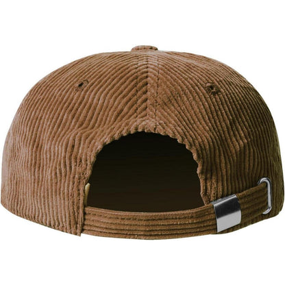 Cord Baseball Cap Damen Winter Verstellbar Braun
