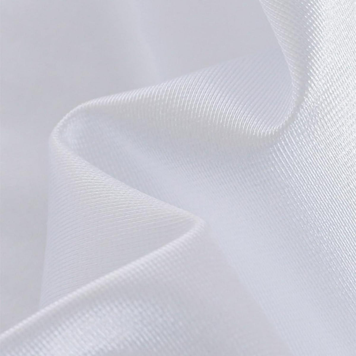 Runde Satin Tischdecke Rot, 340 cm Durchmesser – Elegant & Glänzend