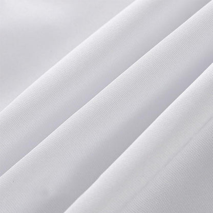 Runde Satin Tischdecke Rot, 340 cm Durchmesser – Elegant & Glänzend