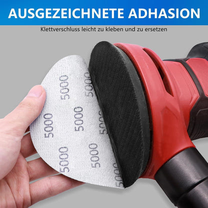 Schleifscheiben 50er Set Klett 125mm Nass/Trocken Körnung 2000-10000