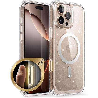 iPhone 16 Pro Max Hülle MagSafe Transparent Kratzfest Schutzhülle