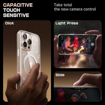 iPhone 16 Pro Max Hülle MagSafe Transparent Kratzfest Schutzhülle