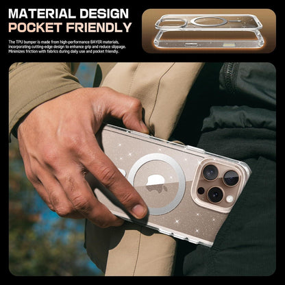 iPhone 16 Pro Max Hülle MagSafe Transparent Kratzfest Schutzhülle