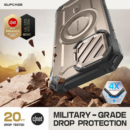 iPhone 16 Pro Max Hülle mit MagSafe & Kameraschutz Rotgold