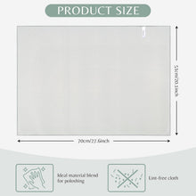 Mikrofaser Glaspoliertuch 2er Set 51x70cm für Glas
