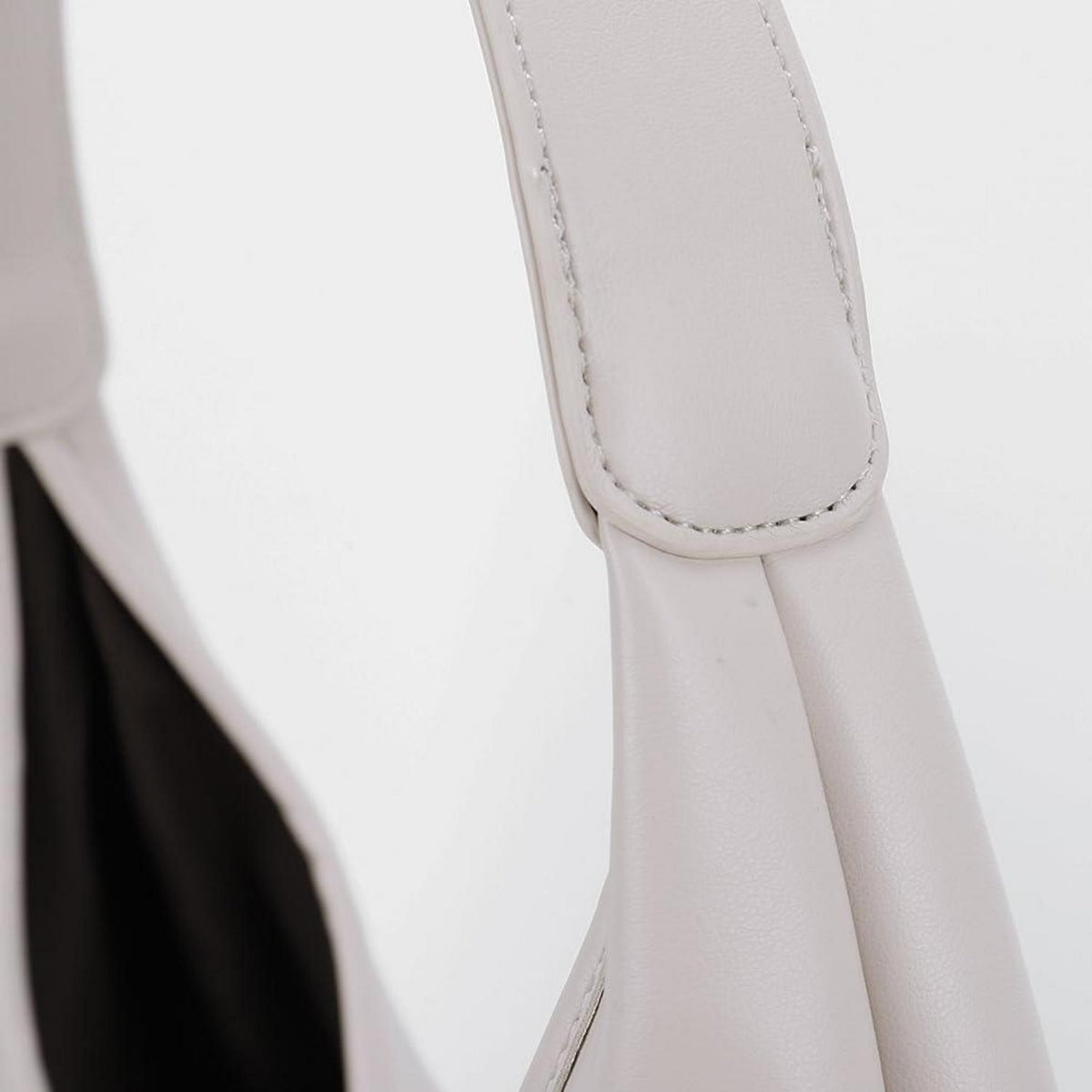 Große Handtasche Damen Weiches Leder Tote Shopper Schultertasche Grau