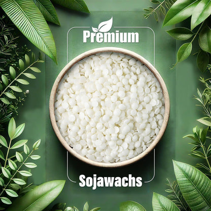 Natürliches Sojawachs für Kerzen – 5kg Granulat zum Gießen