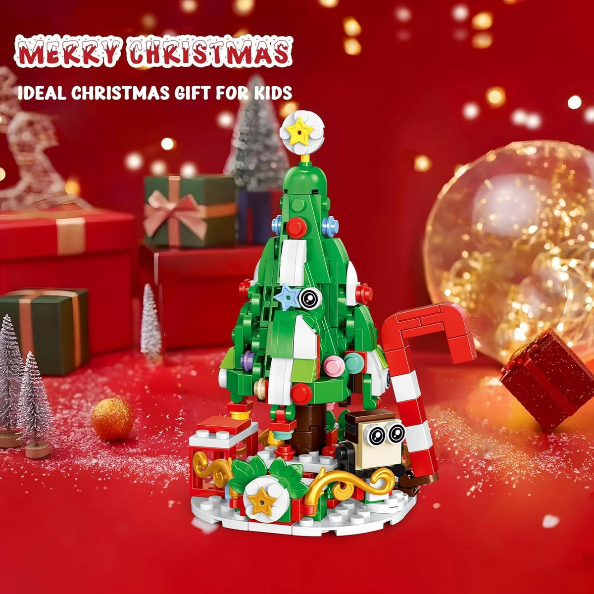 Adventskalender Bausteine Weihnachts Countdown Spielzeug 604 Teile Kinder