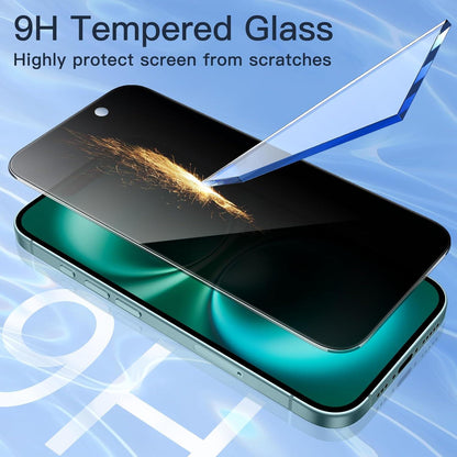JETech Sichtschutz iPhone 16 Plus 6,7 Zoll Gehärtete Glasfolie 2er-Pack