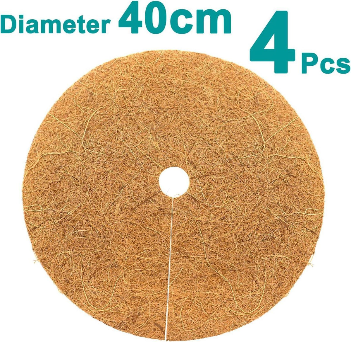 Akuoly Kokosmatten Winterschutz für Pflanzen 40cm 4 Stück