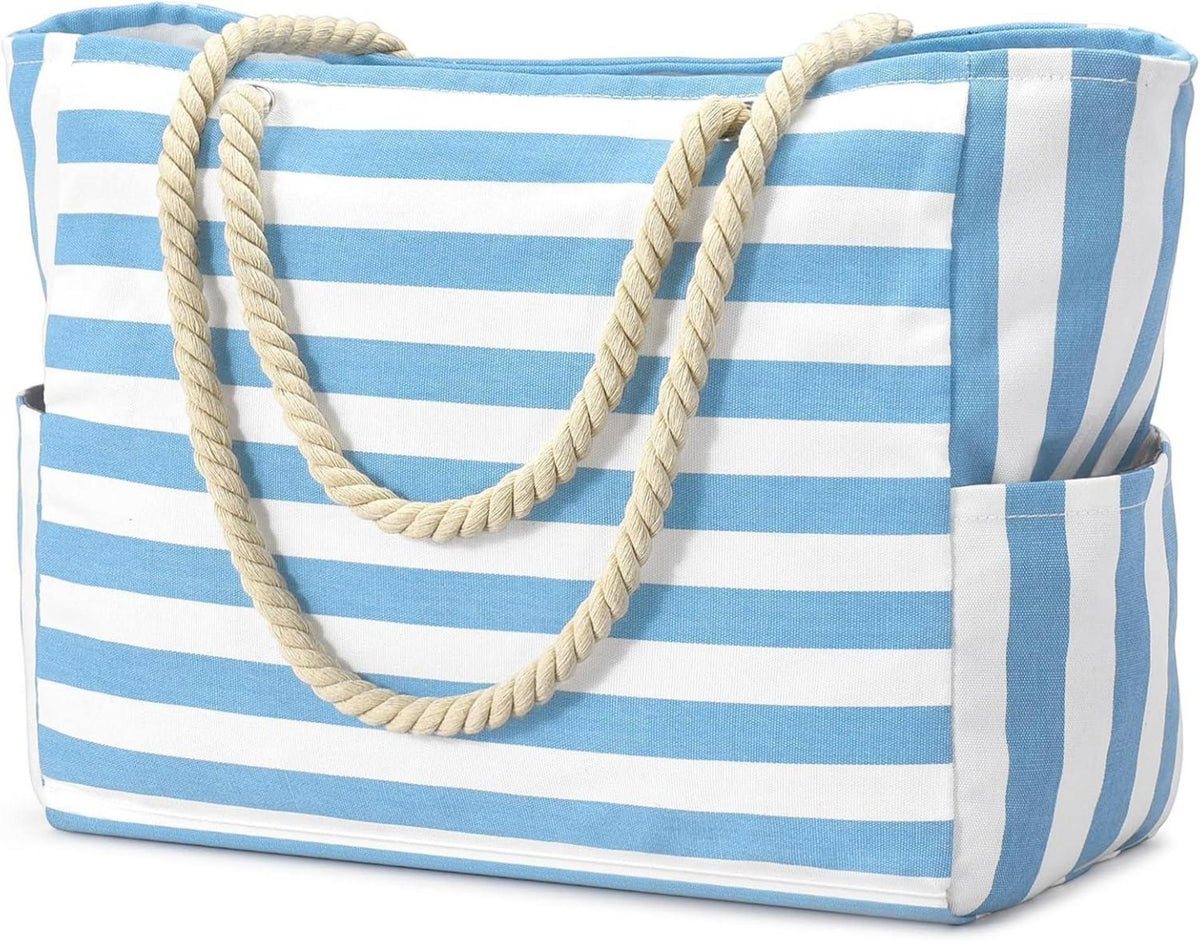 Große Strandtasche Damen Wasserdichte Badetasche XXL Shopper