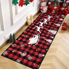 Weihnachten Läufer Teppich rutschfest 60 x 180 cm