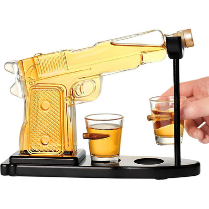 Whisky Geschenkset mit Karaffe & Bullet Gläsern