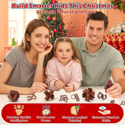 Puzzle Adventskalender 2026: Weihnachtspuzzle Geschenke für