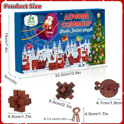 Puzzle Adventskalender 2026: Weihnachtspuzzle Geschenke für