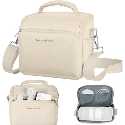 Kamera Umhängetasche Beige – Schutz & Komfort für DSLR