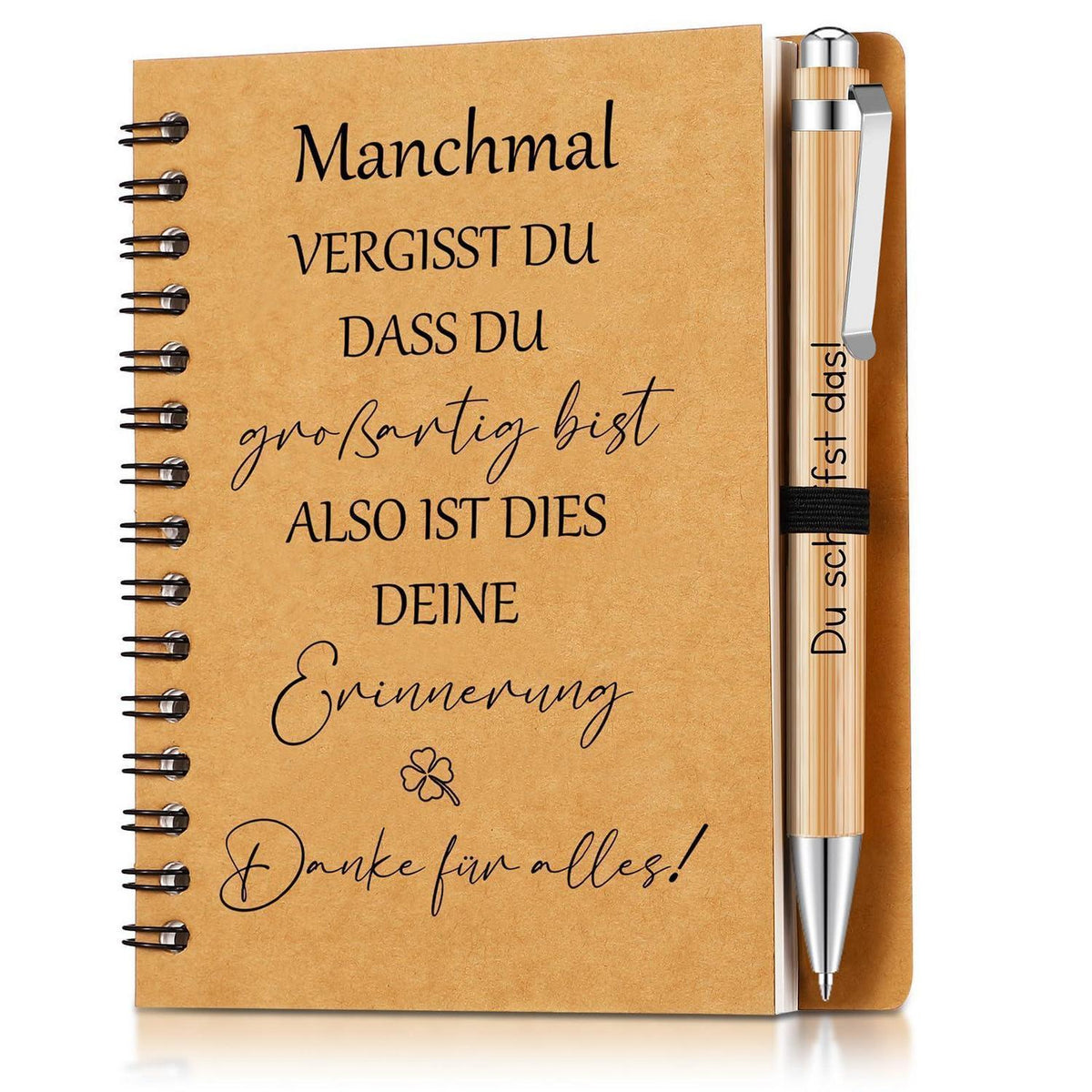 Notizblock mit Stift – Abschiedsgeschenk Kollegen & Mitarbeiter