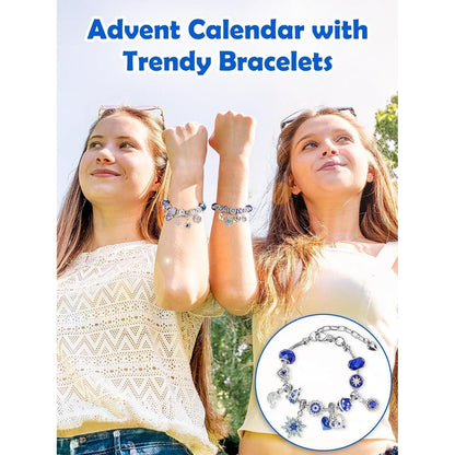 Adventskalender Armband DIY Mädchen 2026 Schmuck Weihnachten