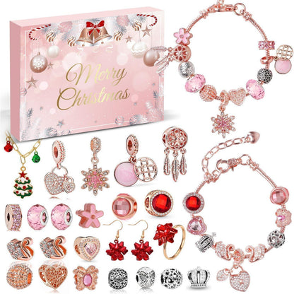 Adventskalender Schmuck Rosa 2026 Mädchen Frauen