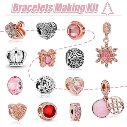 Adventskalender Schmuck Rosa 2026 Mädchen Frauen