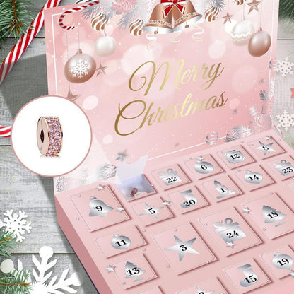 Adventskalender Schmuck Rosa 2026 Mädchen Frauen