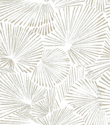 Selbstklebende Beige Linie Tapete wasserdicht 0.4W x 10L m