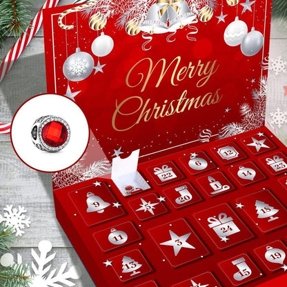 Adventskalender Schmuck Rot 2026 Mädchen Frauen