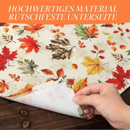 Platzset 4er Set Ahornblatt Herbst Tischsets