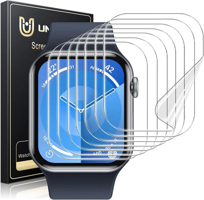 Schutzfolie für Apple Watch Series 10 46mm - 8er Pack HD Klar