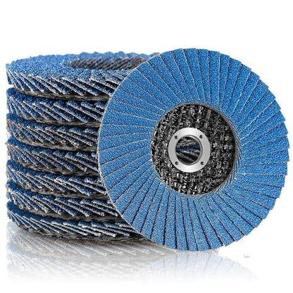 Fächerscheiben Set 8tlg. Ø 76mm Korn 40-120 für Metall & Holz