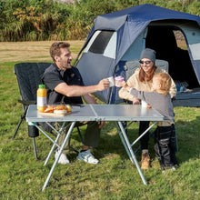 Faltbarer Campingtisch XL 120x60cm, höhenverstellbar, bis 60kg