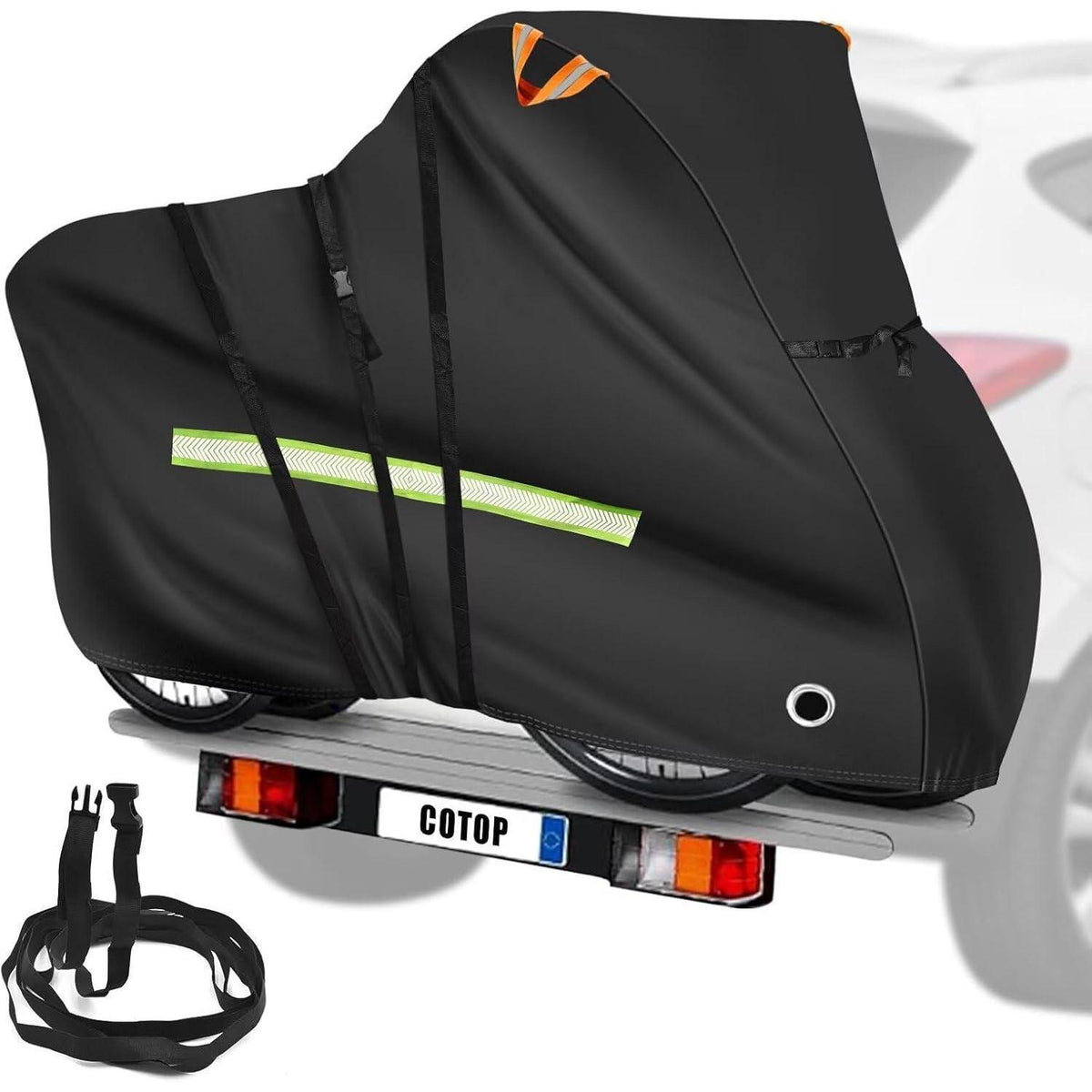 Wasserdichte Fahrradabdeckung 200x80x110cm mit Diebstahlschutz