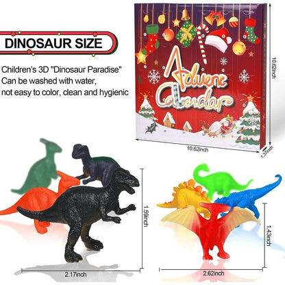 Adventskalender 2026 Dinosaurier Spielzeug 3-12 Jahre