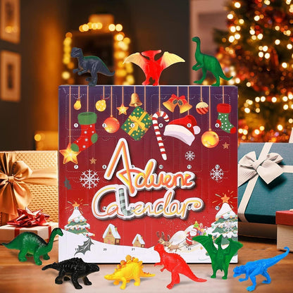 Adventskalender Dinosaurier 2024 Kinder Spielzeug Geschenk 3-8 Jahre