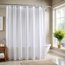 Duschvorhang Anti Schimmel PEVA Transparent 180x180 cm Magnetisierte
