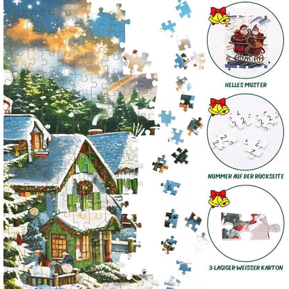 Adventskalender 2026 Puzzle Exit Weihnachten 1008 Teile für