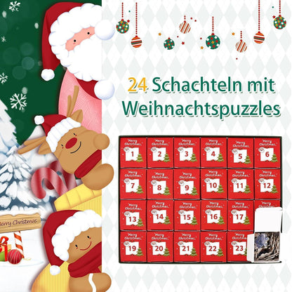 Adventskalender 2026 Puzzle Exit Weihnachten 1008 Teile für