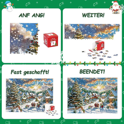 Adventskalender 2026 Puzzle Exit Weihnachten 1008 Teile für