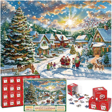 Adventskalender Puzzle Exit Weihnachten 2024 1008 Teile Kinder