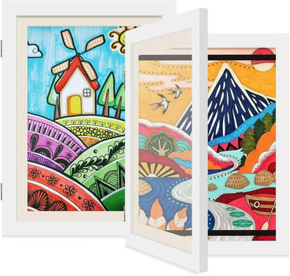 A4 Bilderrahmen 21x30cm holz Fotorahmen Kunstwerke Aufbewahrung