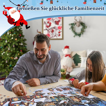 Adventskalender 2026 Puzzle für Erwachsene und Kinder 1008