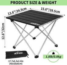 Klappbarer Campingtisch Aluminium Tragbar Strand Picknick