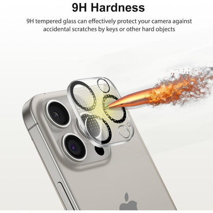 Kameraschutz für iPhone 16 Pro/Pro Max, 9H