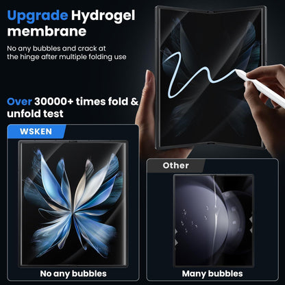 Schutzfolie für Samsung Galaxy Z Fold 6 28° Privacy 9H Panzer 4er Set